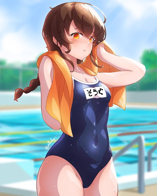 #今月描いた絵を晒そう 
ムラムラ 