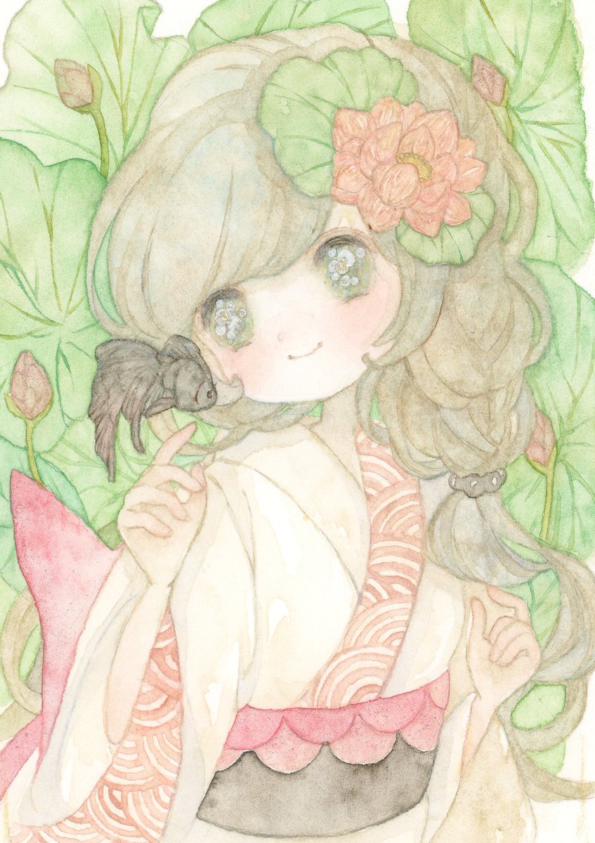 透明水彩でけもみみの女の子中心にイラストを描いています もrtも大歓迎です ほしこめ のイラスト 透明水彩でけもみみの女の子中心にイラストを描いています もrtも大歓迎です ほしこめ のイラスト