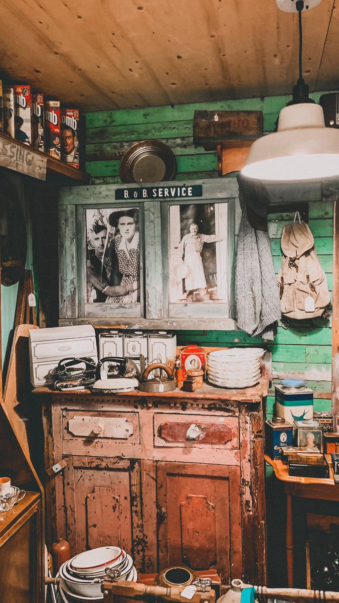 TheRealHCD's tweet photo. You gotta go to Blossom Antiques &amp; Collectables in Benton, NL! Located about 15 mins east of Gander. If you’re a fan of everything vintage, this is a must. My friend Renelle’s parents own the shop so we had a little photoshoot yesterday. 😄😎 #ExploreNL #YourBackyardBeckons https://t.co/MqtTiG08W6