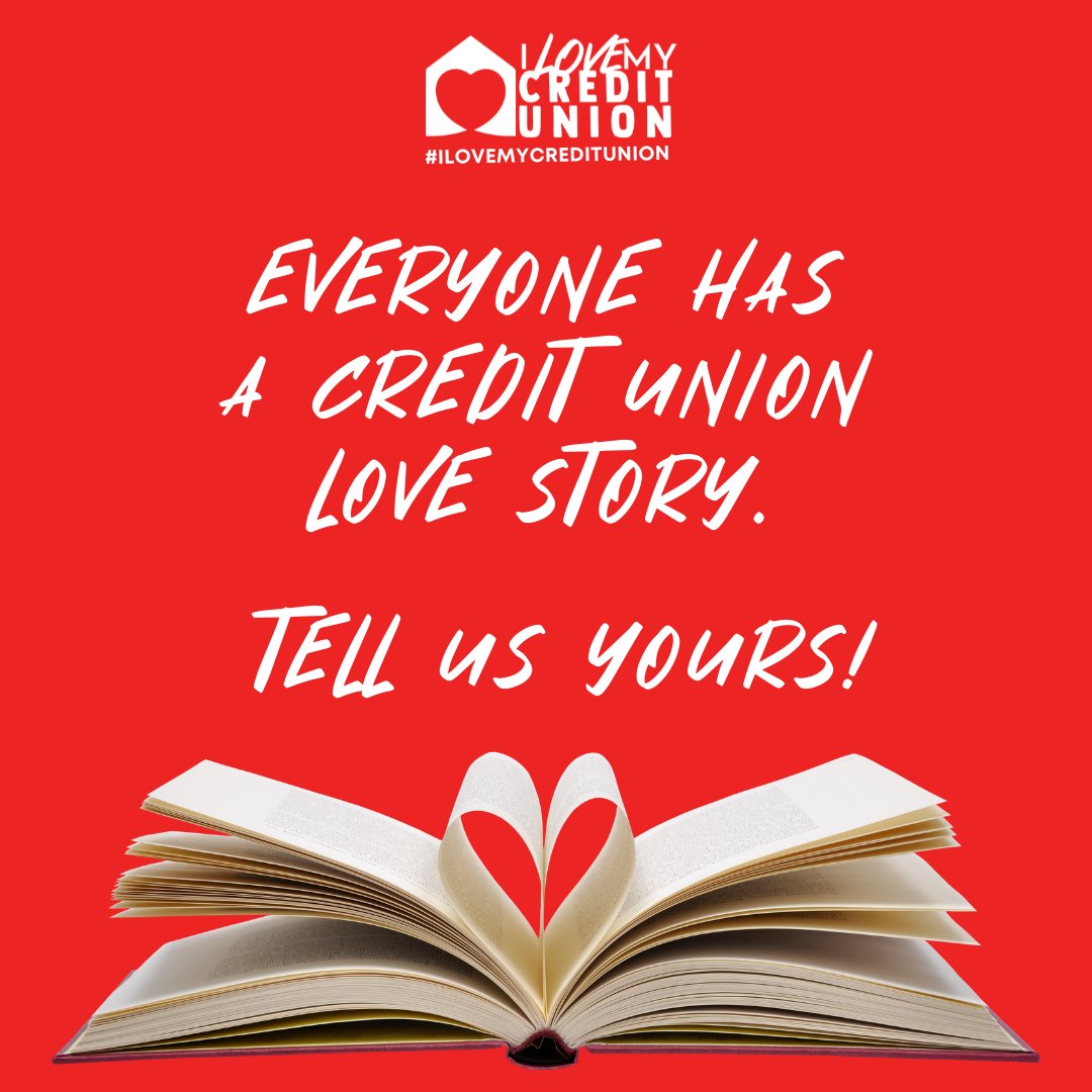 Hashtag your shout-out tomorrow, July 30! #ilovemycreditunion