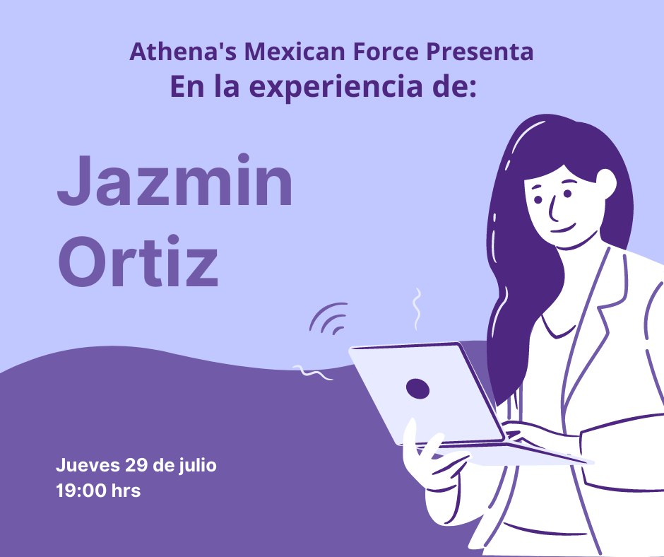 Es por ello que en nuestra sesión de mañana Jazmín Ortiz, quien tiene más de ocho años de experiencia en proyectos de consultoría de seguridad informática, nos compartirá su experiencia.
