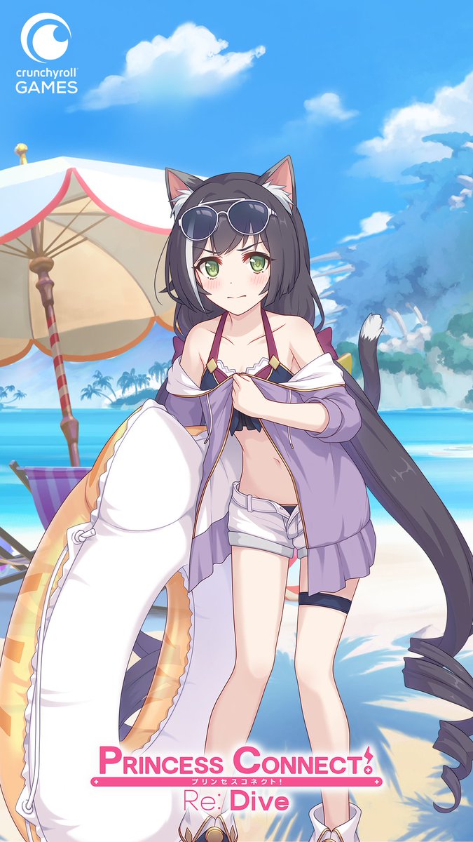 Princess Connect Re Dive Did You Have Fun With Karyl On The Beach Knights Let S Remember All Of Our Time Together This Summer With Some Phone Wallpapers T Co Bnbujmar