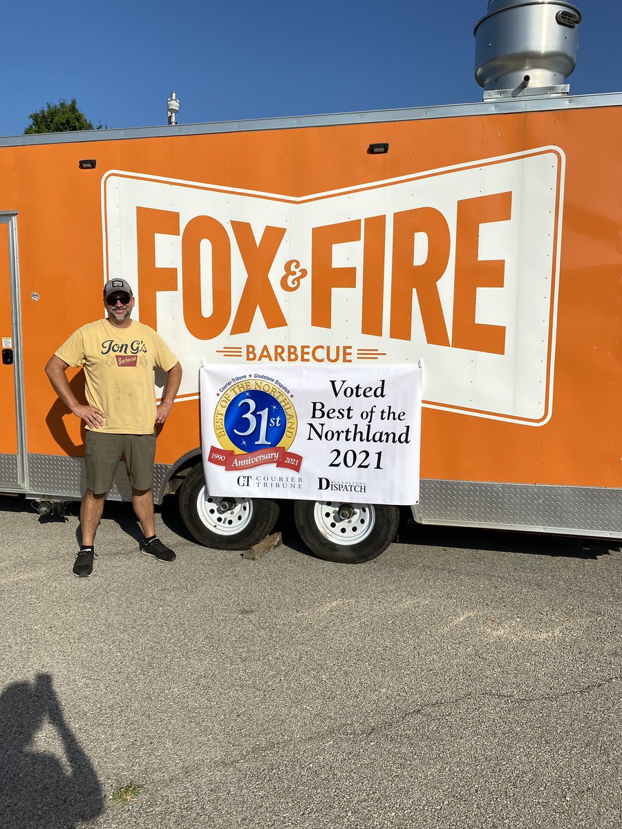 foxfirebbq's tweet photo. I don’t often post to Twitter, but when I do…thanks to every single one of you that voted for us. Unreal. https://t.co/bGxhUemf81