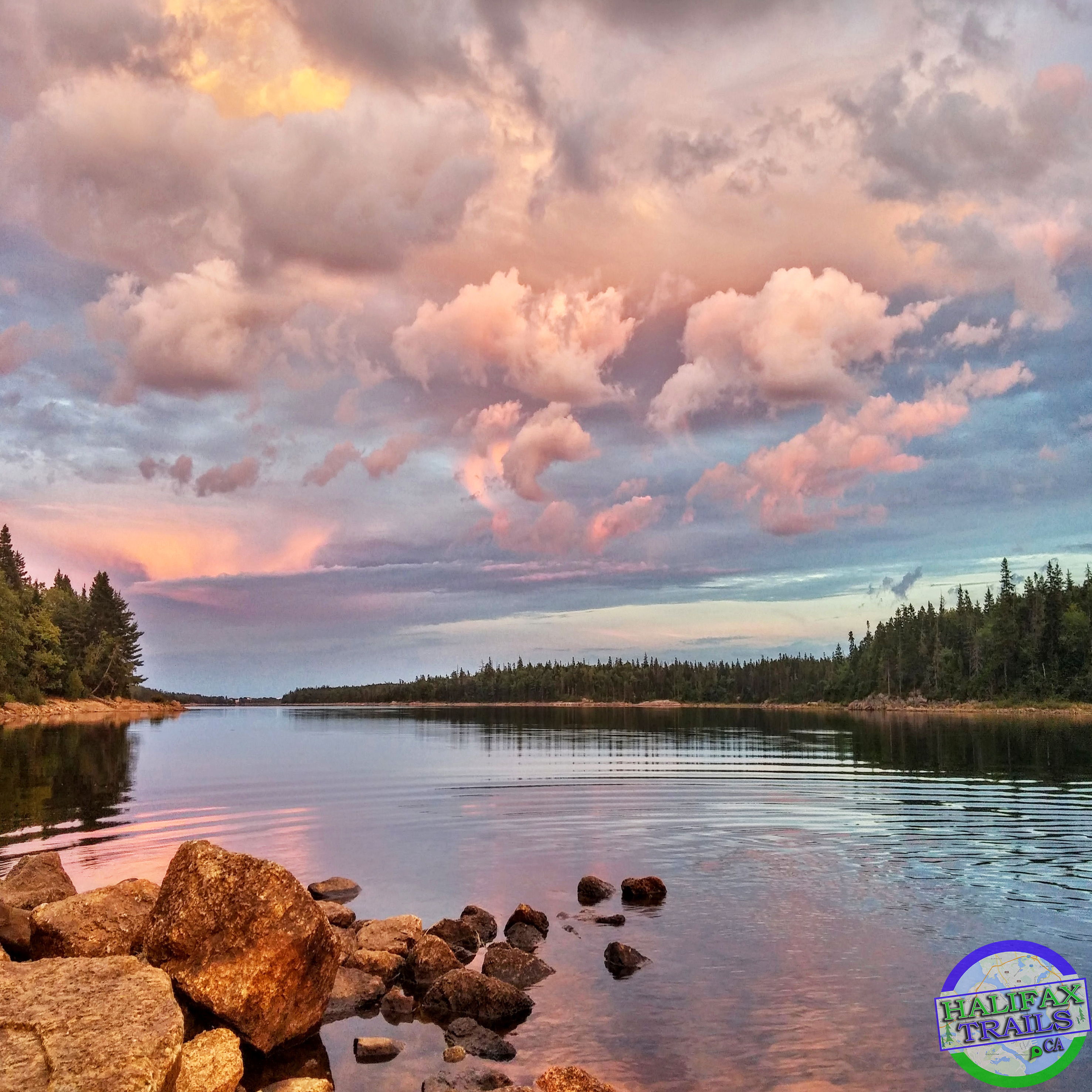 Long lake top provincial park trails