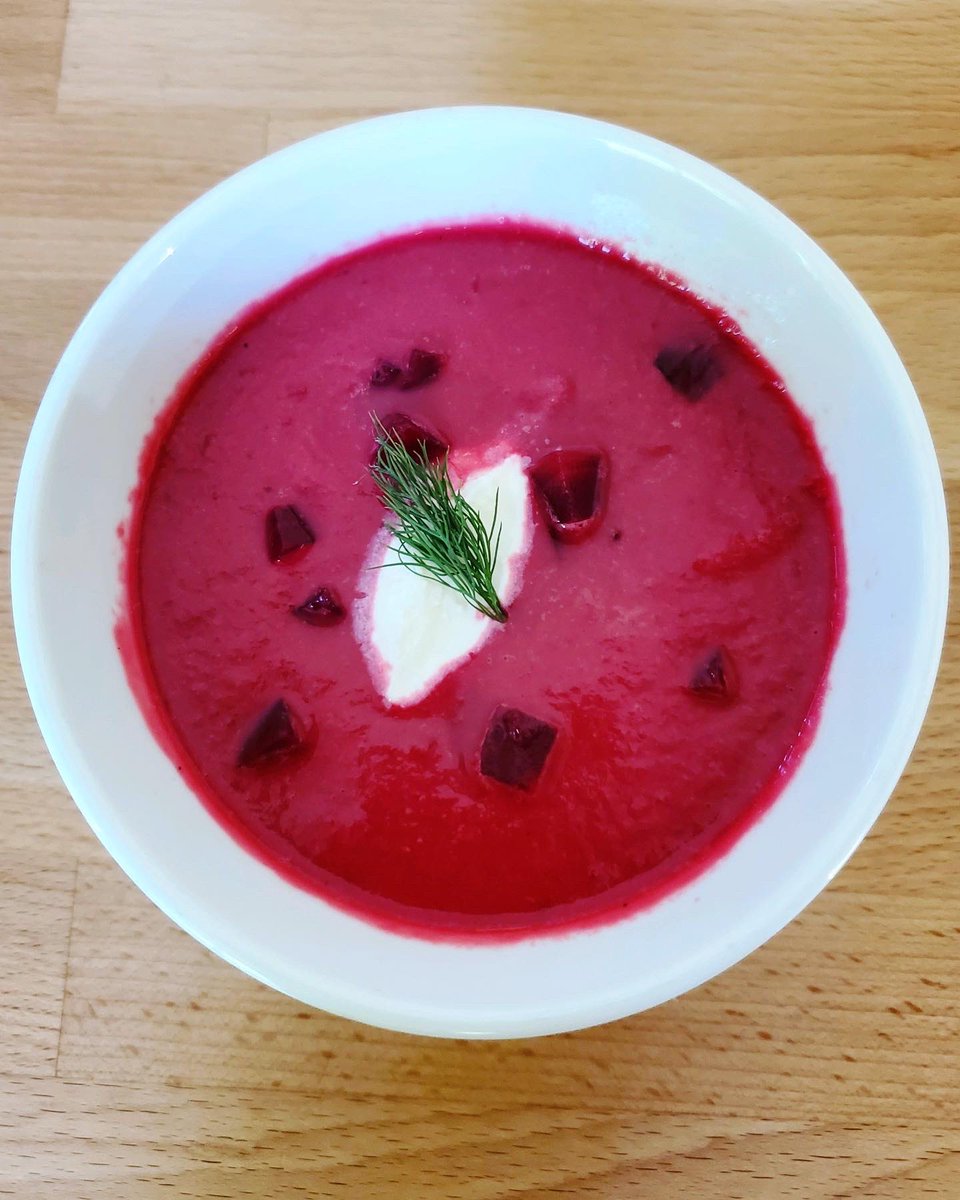 HostelCafePDX's tweet photo. Mouth-watering specials this week๐คค
Syrniki - Russian pancakes
Three ricotta pancakes topped with sour cream & strawberry preserves!
Borscht - Beet soup
Pelmeni - Russian dumplings
Served w/sautรฉd cabbage, roasted beets & a side of horseradish cream!
#pdx #pdxdining #portland https://t.co/4rCSW4P1ZR