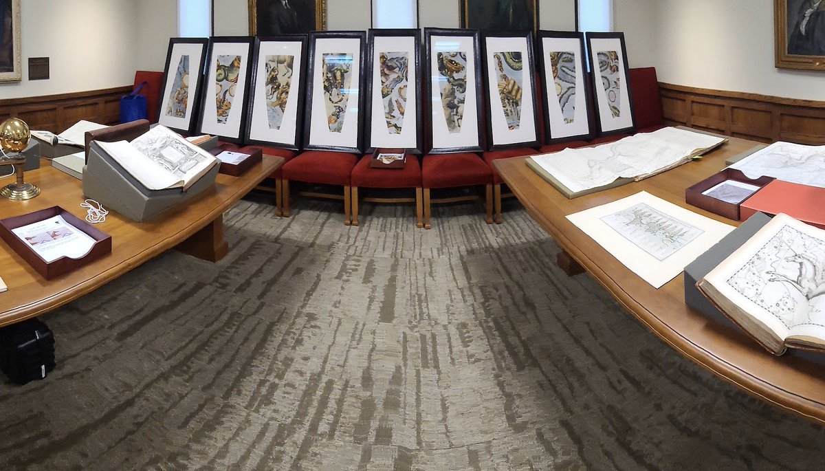 PalmeriJoAnn's tweet image. #SpecialCollections Image-A-Day📚✨
9 celestial gores from Coronelli&apos;s #CelestialGlobe (1693), part of recent #HistAstro display for @NASA Oklahoma Space Consortium educators visiting #HistSci Collections @OU_Libraries bit.ly/3yffXHF #constellations