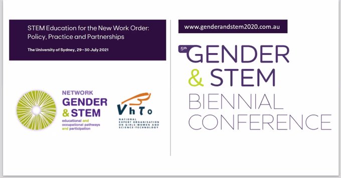 Fantastic to be a part of this morning's Poster Q&amp;A for #genderandstem21 with <a href="/TanyaStephens0n/">Tanya Stephenson</a> &amp; led by @Bronwyn87771800 🙌
Great to chat about our different #PhD research projects into #girlsinSTEM in #earlychildhood &amp; #primaryschool <a href="/GenderandSTEM/">genderandSTEM</a>