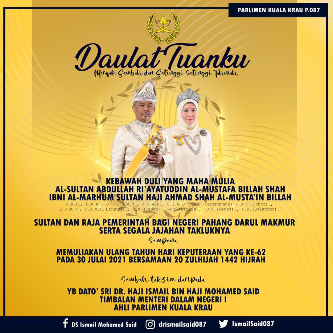 DAULAT TUANKU 🙏
