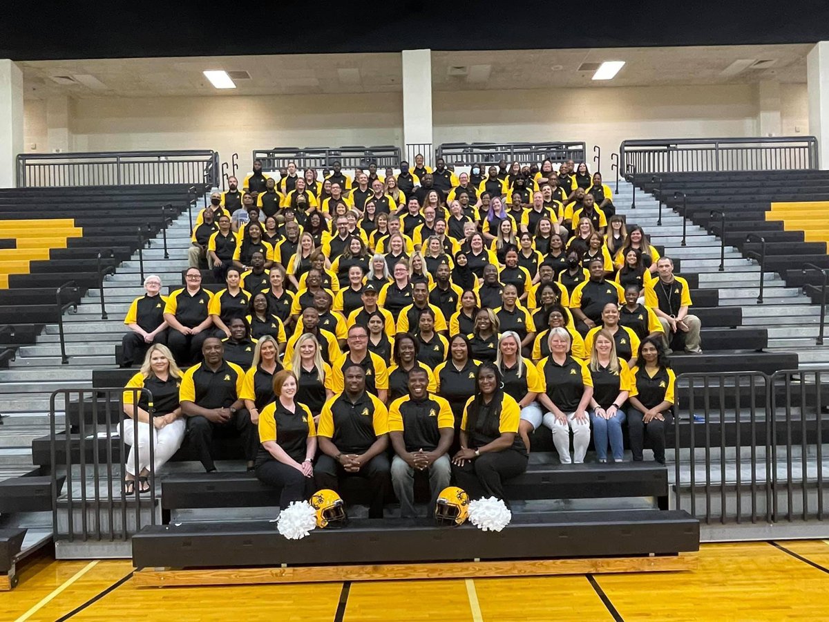 Check out this group of fabulous educators. We can’t wait to get this year rolling! Dr. Williams has ALCOVY TIGERS ROARING WITH TIGER PRIDE!! #alcovy #ncssbethebest #committothecove