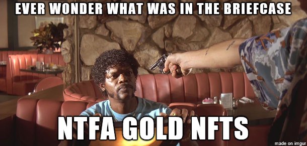 😳😳😳

Cop the drop here: opensea.io/collection/ntfa

#ntfa #nft #nfts #bitcoin #btc #ethereum #eth #gold #mattereum #goldbars #realworldnft #goldnft #nftartist #nftart #nftdrop #nftdrops #blockchaintechnology