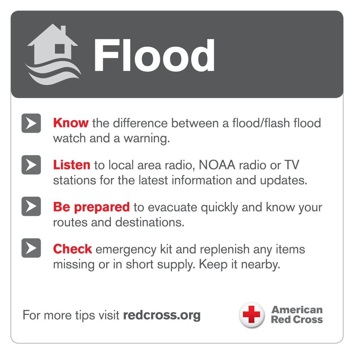 RedCrossAZ's tweet photo. The Central AZ Chapter of the American Red Cross has opened a shelter at the Lee Kornegay Intermediate School, 4635 Railroad Ave, Miami, AZ 85539.  Those residents affected by the recent flooding event may come to the shelter for assistance. #turnarounddontdrown #redcrossaz https://t.co/ocyN3VzA9c
