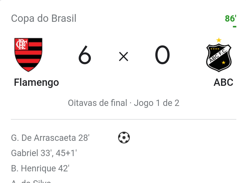 Sala12 on X: O Flamengo marcou VINTE GOLS nos últimos 4 jogos. Surreal.   / X