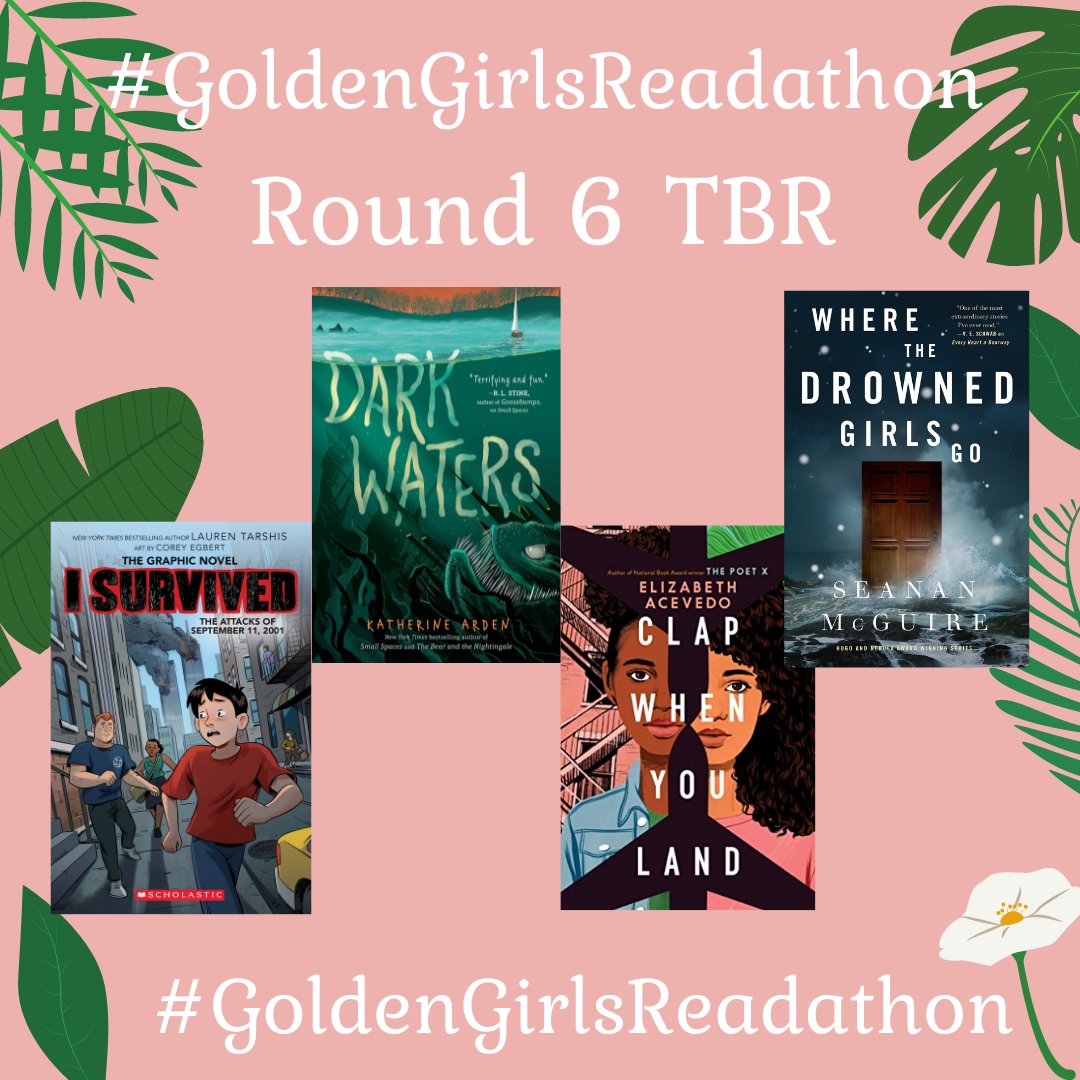 Ready for Round 6!  #goldengirlsreadathon #goldengirls #readathon