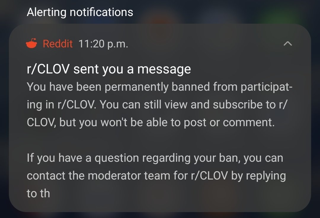 A question for the representatives of .@rCLOV1. Why have you blocked me $CLOV reddit community?

Is it because I don't promote option buying? Is it because I posted on WallStreetBets agreeing now is a good entry opportunity?

What is going on? Who do you work for? https://t.co/bSKc9TNgZq