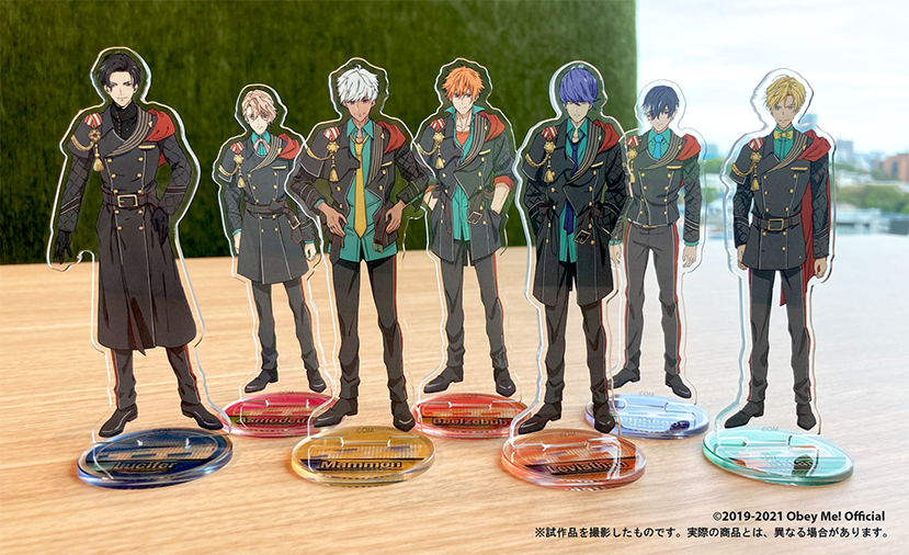 DW_products's tweet photo. 【Obey Me!4月予約開始商品情報】
4月中旬から「予約販売」を受け付けしていた『Obey Me!』商品の一般販売を、7月30日(金)10:00より開始！詳しくは→
『あみあみ』
https://t.co/qToptiS3rg
#おべいみー https://t.co/ApMKhHDm7E