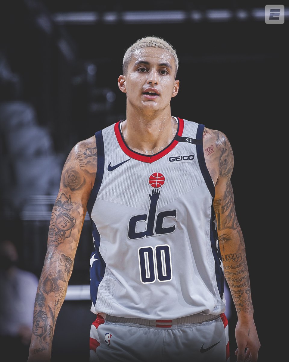 ESPN on Twitter: "KUZ TO THE DISTRICT! Kyle Kuzma, along with Kentavious  Caldwell-Pope and Montrezl Harrell and the No. 22 pick, has been traded to  the Wizards for Russell Westbrook, per @wojespn…