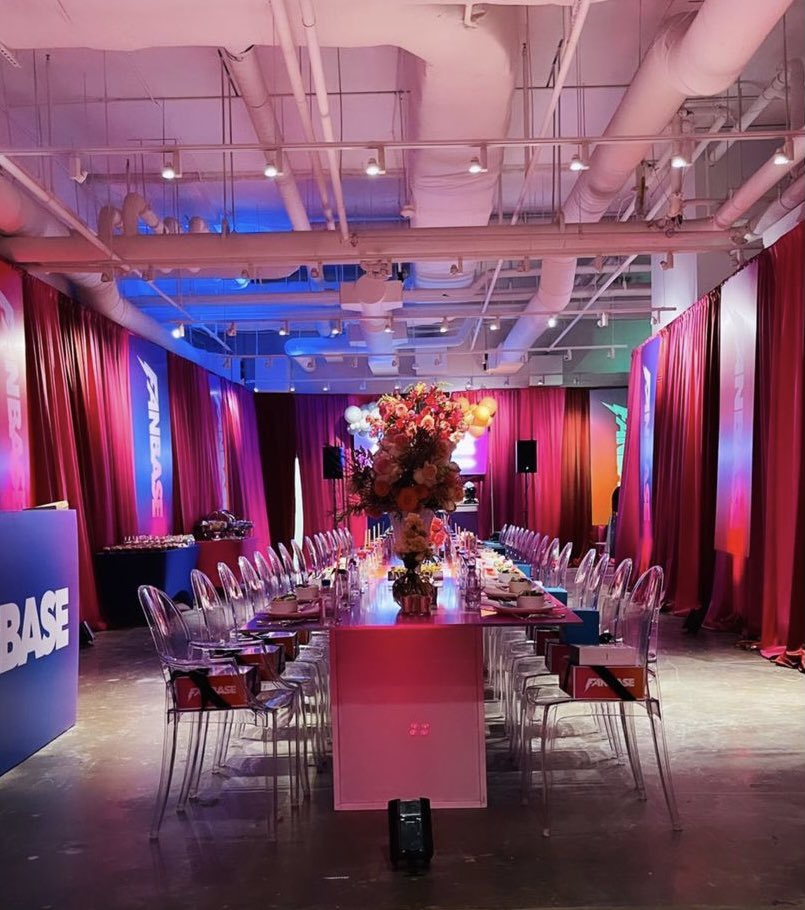 We love dressing up a room with our 
colorful drape options. Let our team of specialists assist with your next event. 

Designer/Planner : @mbpevents 

#questevents #specialevents #pipeanddrape #tradeshows #eventrentals #creativedecor #creativedesigns #specialtydecor #customdrape