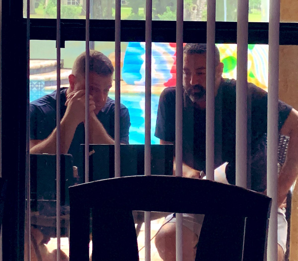 Mrs_Perrino's tweet photo. I 🕵️‍♀️ two dedicated @CitrusGrove_VCS PTA dads on their first board meeting of the year! Sounds like there are great things in the works! https://t.co/4Aa2afPXaq