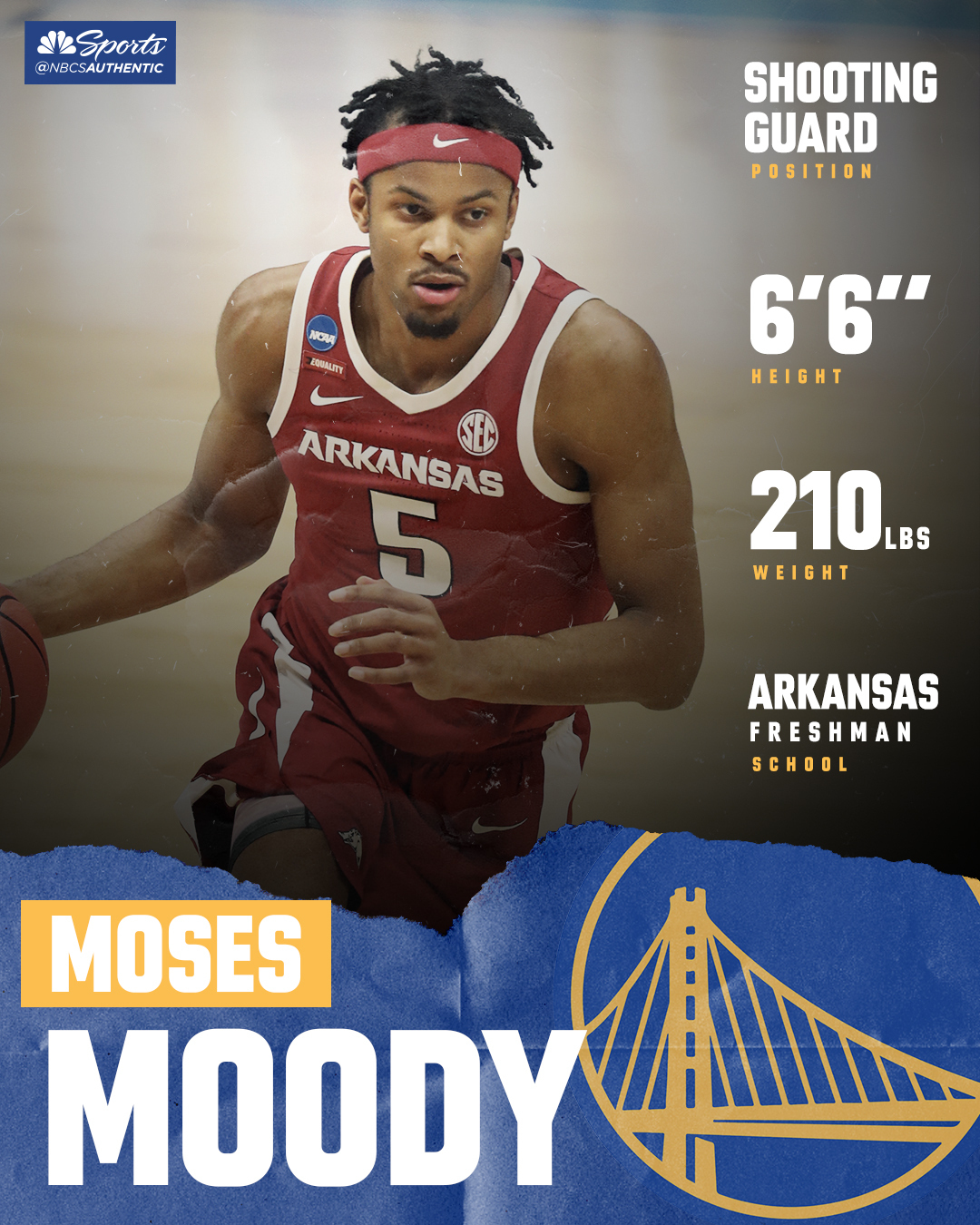 Moses Moody to Arkansas