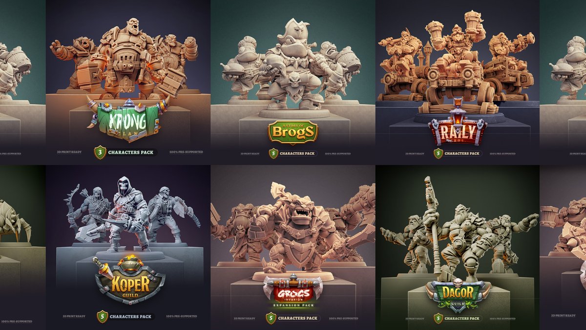 TalkWargaming's tweet image. FINAL DAYS to join our Early Bird tier 🔥 Don't miss out on our July release and get 25 unique STL's for just $9!