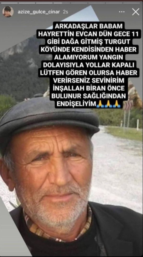 cellatizzm's tweet photo. amcamız kayıpmış olabildiğince yayalım 🙏🏻 #TürkiyeYanıyor #PrayForTurkey https://t.co/jza6sCVxVN