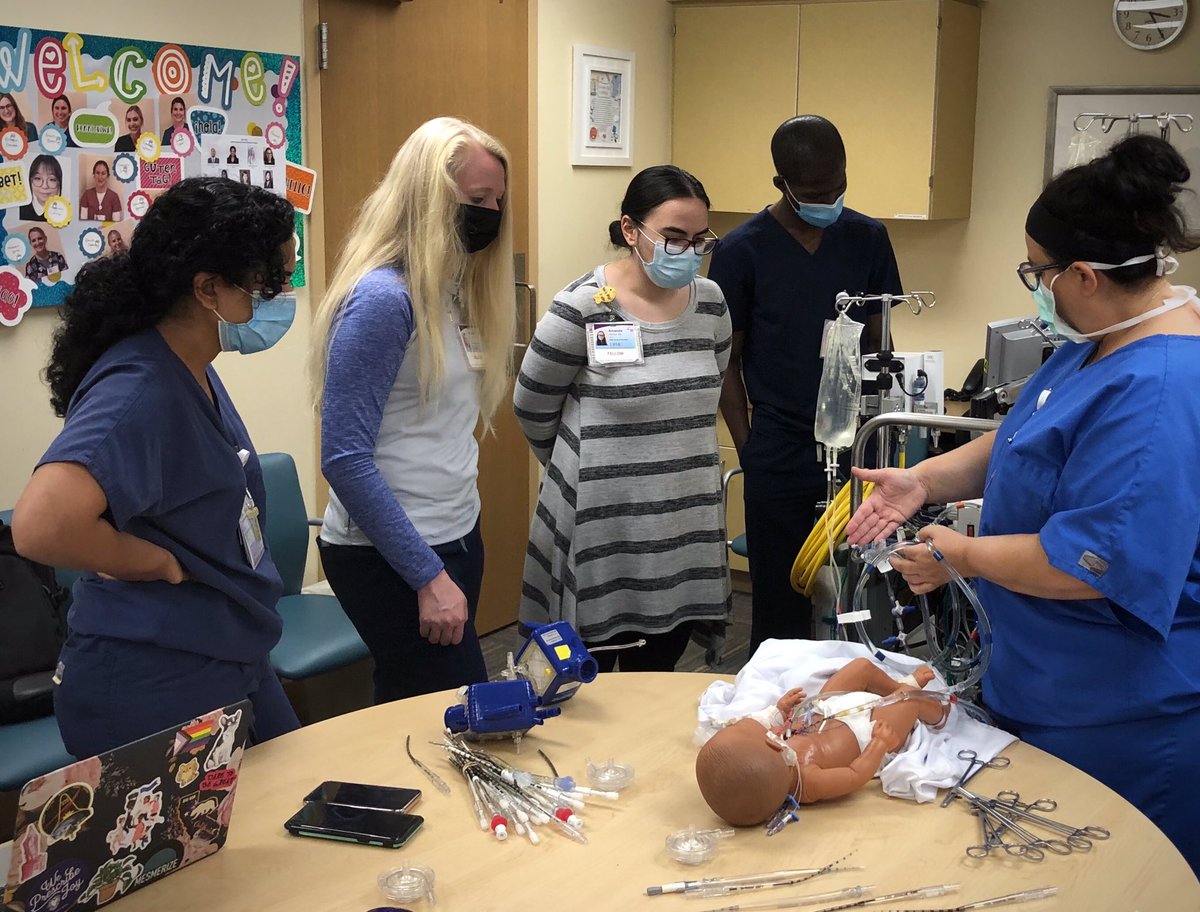 #ECMOday at boot camp. Longitudinal ECMO curriculum starts during orientation with “Pump & Prime” hands-on sim and case-based didactics. #whatstheOI #nicufellowship @childrenspgh #sim #NeoTwitter @NeoTECaN #MedEd #neonatology #nicu @AAPNeonatal #SONPM