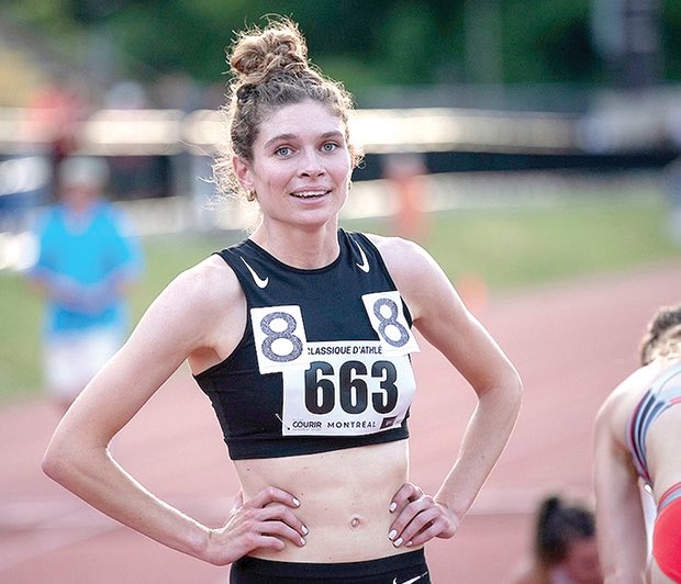 #UofT alumna Madeleine Kelly finishes fifth in heat 1 of the women’s 800m with a time of 2:02.39! 

#Tokyo2020  |  WE ALL #BLEEDBLUE | #WeAreTO