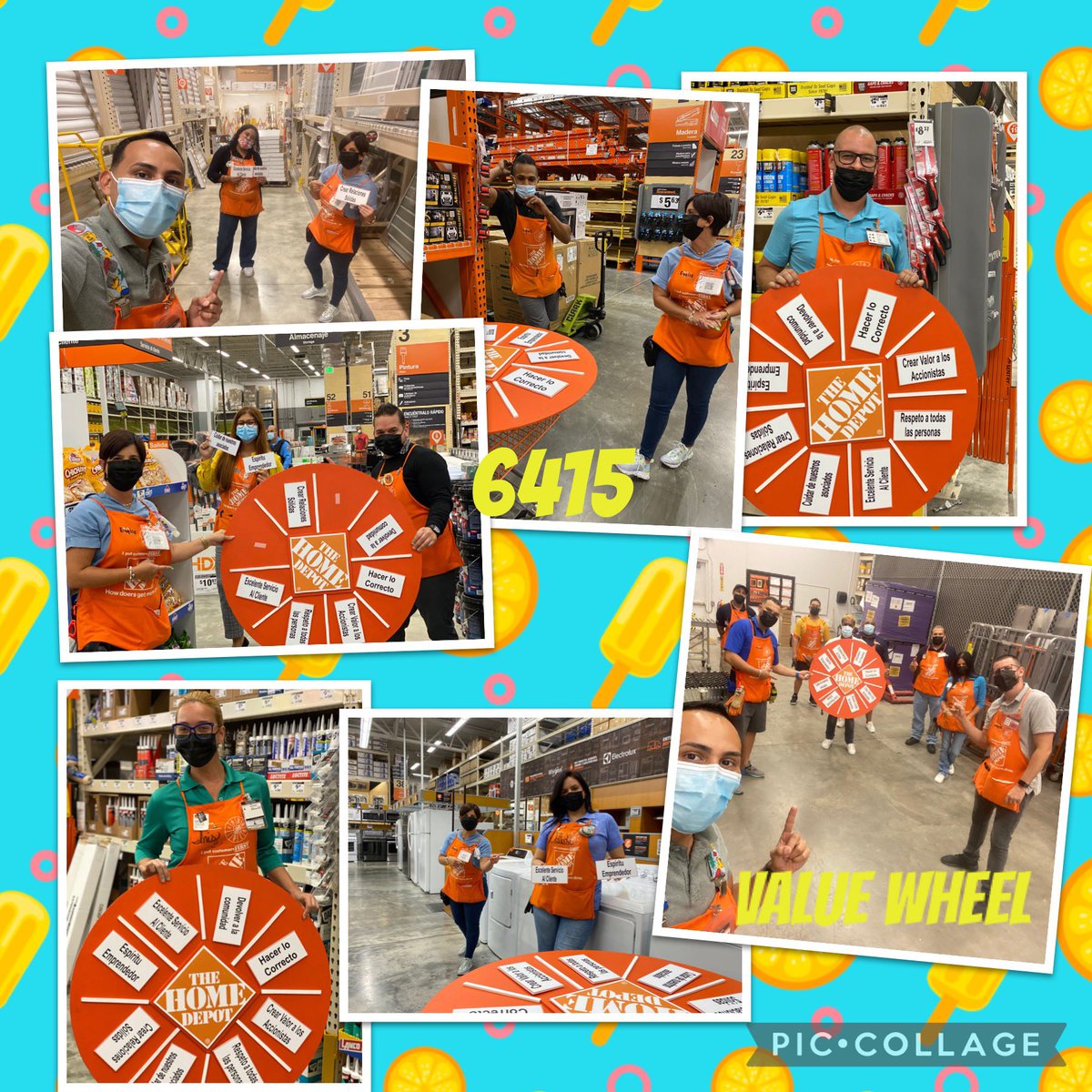 Value Wheel! Thank you Evelix, Kenneth &amp; Ismael for develop our associate! #CensusD281