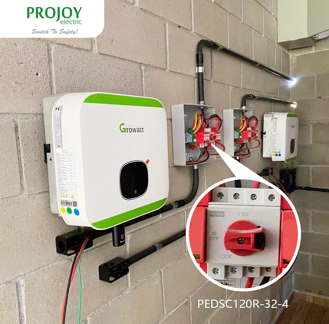 ProjoyElectric's tweet image. #PROJOY #dcswitch case reference with Growatt #solar inveter for a small household #photovoltaic systems in brazil. In fact, projoy has been the best choice for dc switch in brazil solar market. more details about our product, en.projoy-electric.com/dc-isolators