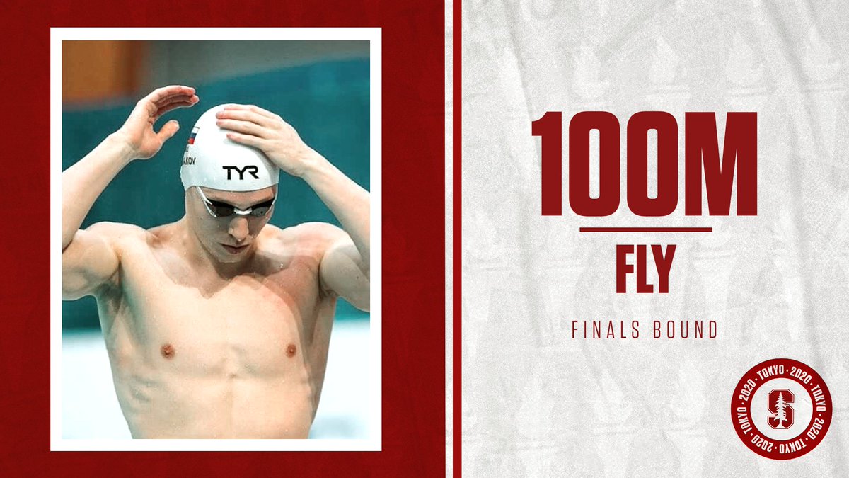 Andrei Minakov is headed to 𝐅𝐈𝐍𝐀𝐋𝐒 ‼️

The incoming freshman qualifies for the finals in the 100m fly with a 51.11 in the semis!

#GoStanford x #Tokyo2020