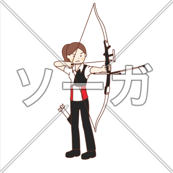 アーチェリーのtwitterイラスト検索結果
