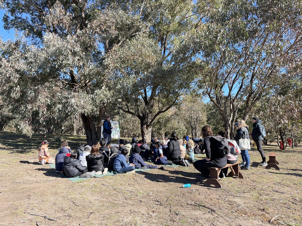 BirrigaiEdu's tweet photo. Such a beautiful winterโs morning at Birrigai setting up activities ready for a sunny day of curiosity, learning and fun on Ngunnawal Country โ๏ธโค๏ธโ๏ธ@ACTEducation #OutdoorEducation #LearningOnCountry #Adventure #Inquiry #WebOfLife #Campfires #ObstacleCourse #TeamGames https://t.co/NTWyueuyV5