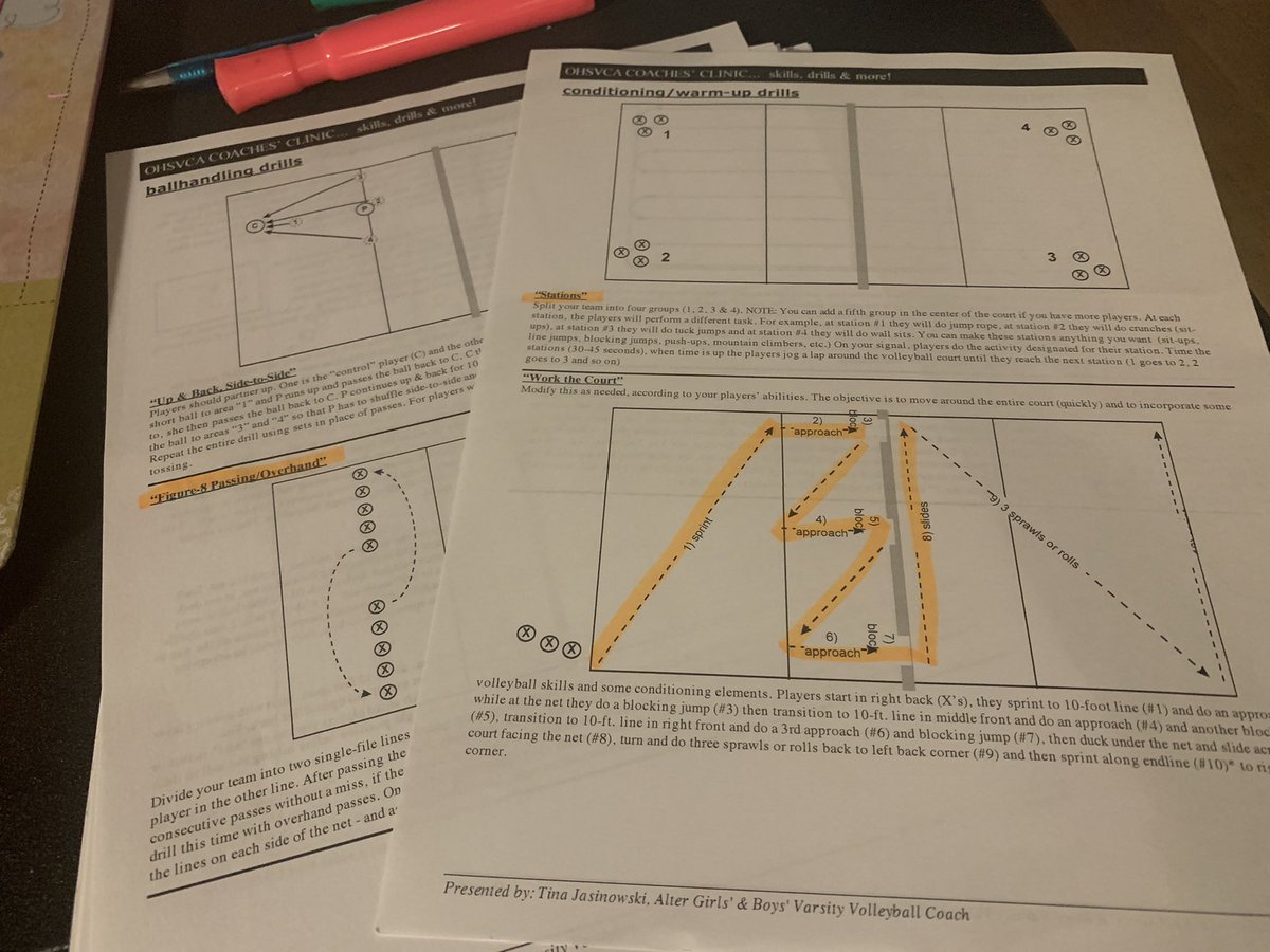 CoachHB's tweet image. Hard at work on practice plans for next week! #newcoach #homework