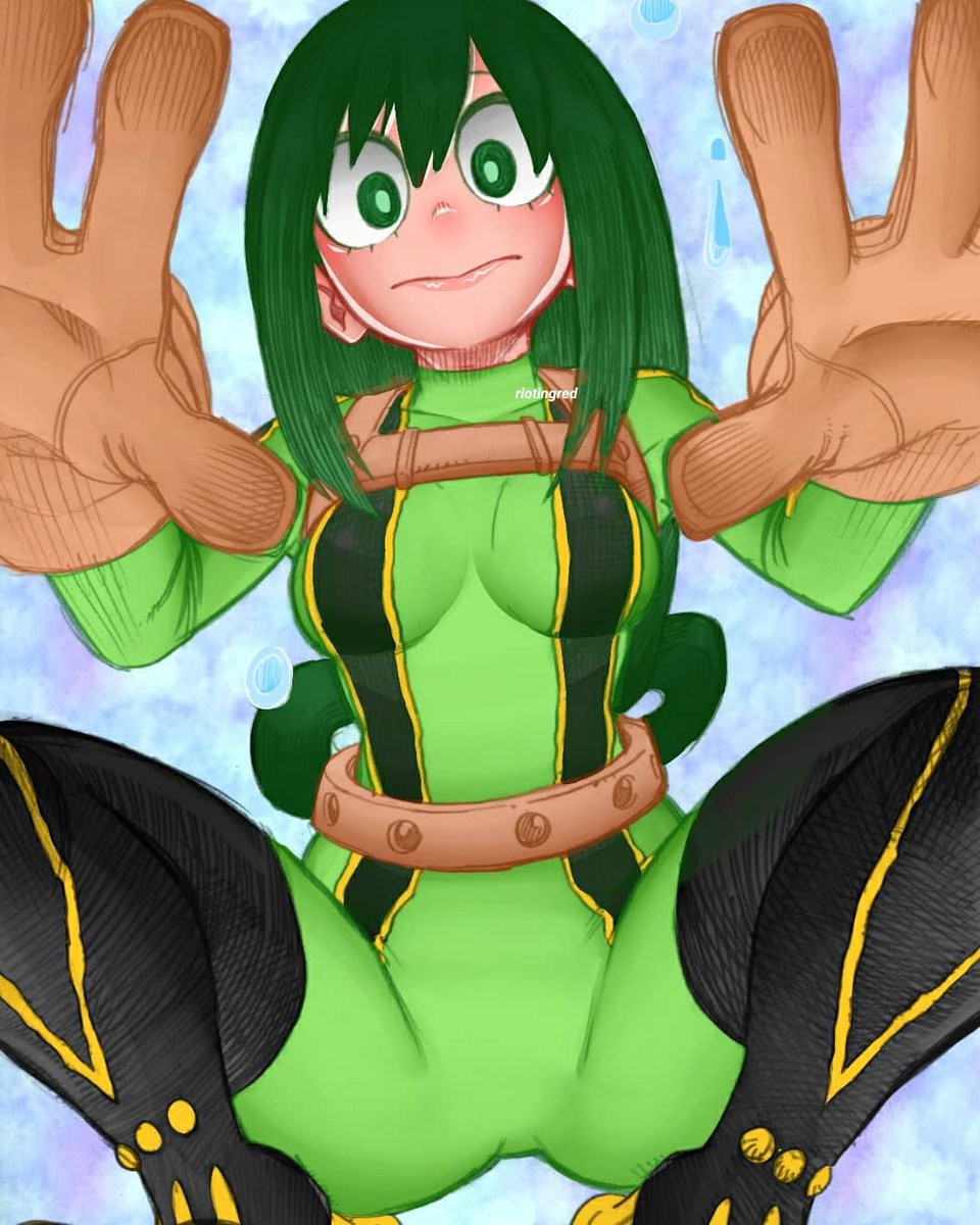 riotiingred's tweet photo. I totally forgot that i can post on twitter lol sorry #tsuyuasui #bnha #koheihorikoshi #froppy https://t.co/4AZ7RPxaKZ