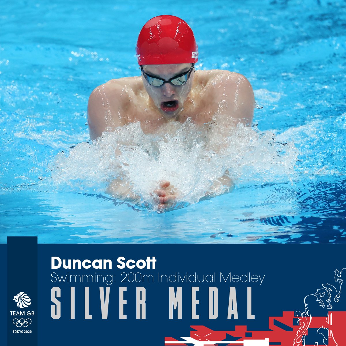 Team GB (@teamgb) on Twitter photo Hat-trick π₯π₯π₯
<a href="/Dunks_Scott/">Duncan Scott OBE</a> claims a sensational silver in the 200m individual medley with a lifetime best.
#TeamGB Hat-trick π₯π₯π₯
<a href="/Dunks_Scott/">Duncan Scott OBE</a> claims a sensational silver in the 200m individual medley with a lifetime best.
#TeamGB