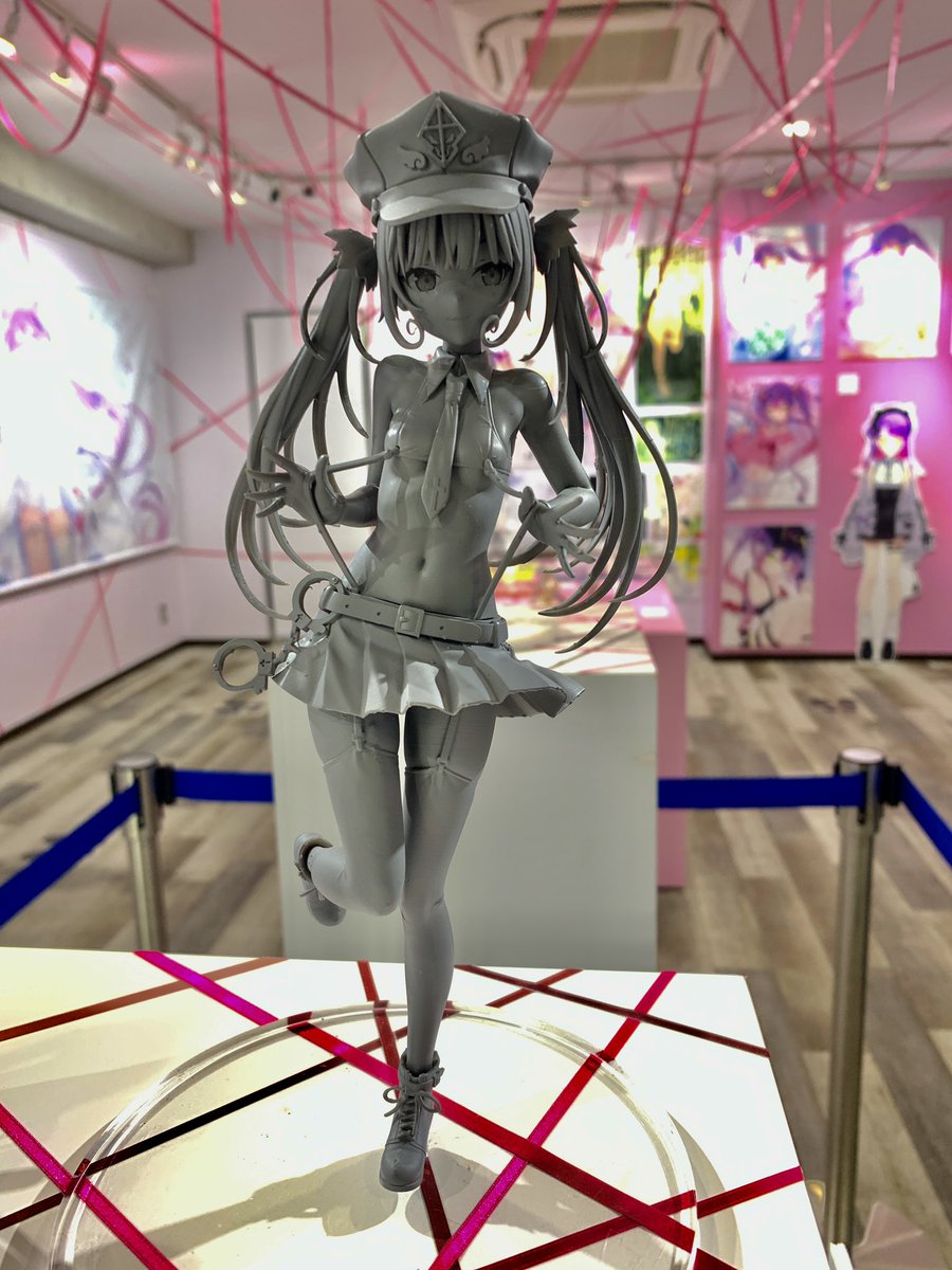 美少女フィギュア情報 V Twitter ユニクリ Rurudoイラスト 天使警察 フィギュア化決定 原型公開 T Co Fye2m1kvoy