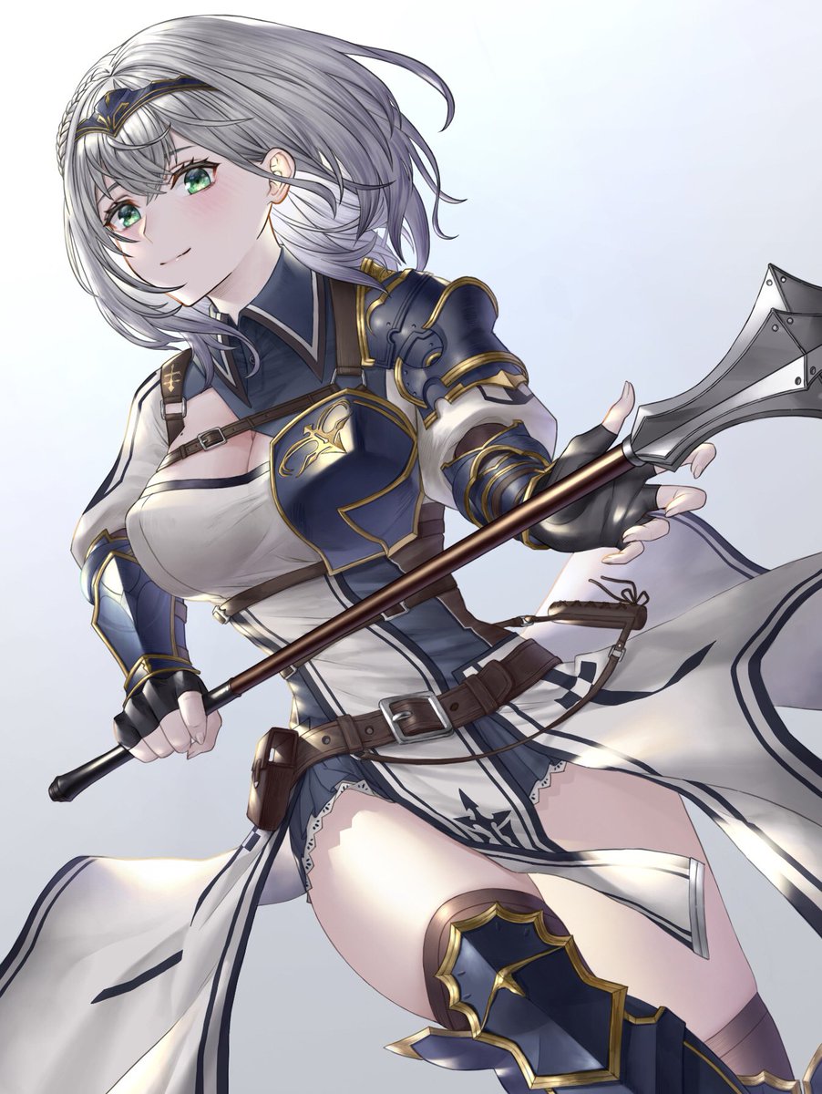 ATectonicKnight's tweet photo. @VAmalgamation @DomineeringRaiu --for the record... I'm bear #2!" She said, swinging her mace back down and into her free hand, as she slowly began to walk towards them. https://t.co/xtARC5Ef6A