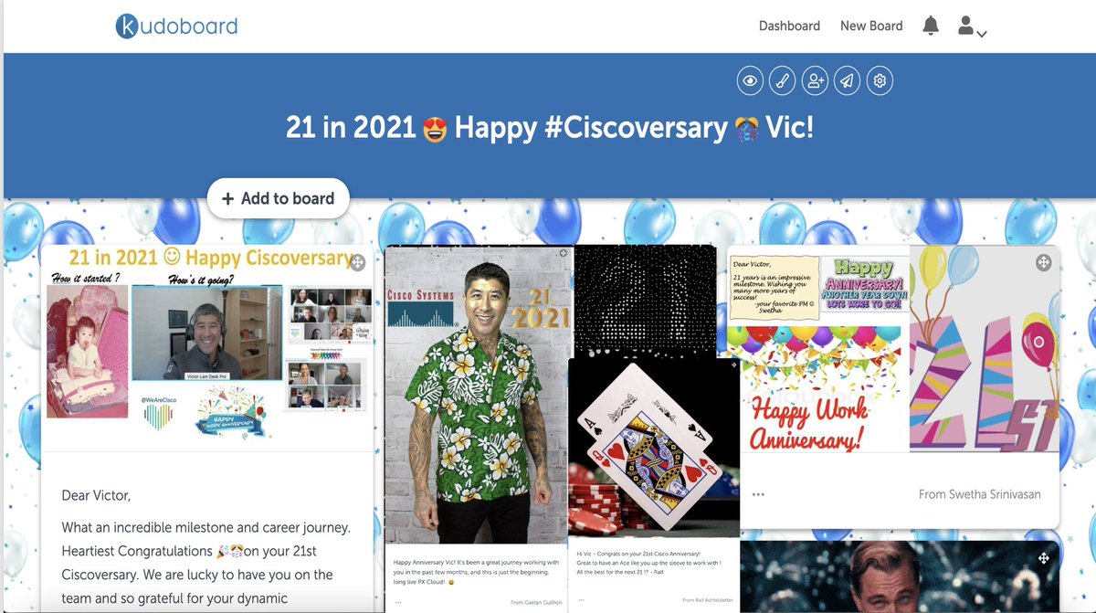 VarshaKanwar's tweet image. “The more you praise &amp;amp; celebrate your life, the more there is in life to celebrate.”
Happy 21st #Ciscoversary🎉 @vbplyr. You are a joy to work with, role model to many &amp;amp; we are so glad to have you on #Cisco Partner Experience Insights Managers team. #WeAreCisco #MomentsThatMatter