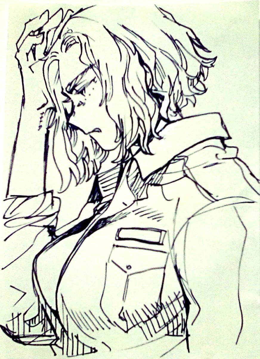 tomatotyphoon99's tweet photo. ナガンちゃん練習 https://t.co/en9LlTl7Fp