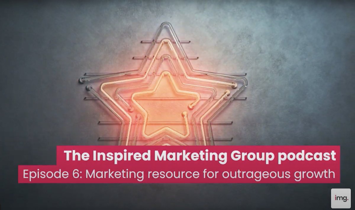 🚨🎙New Podcast Episode 🎙🚨

The Inspired Marketing Group Co-Founders David Coghlan and Richard Johnson are joined by Karen Dales, Marketing Director at The Access Group.

Listen or watch at - theimgroup.co.uk/podcast.