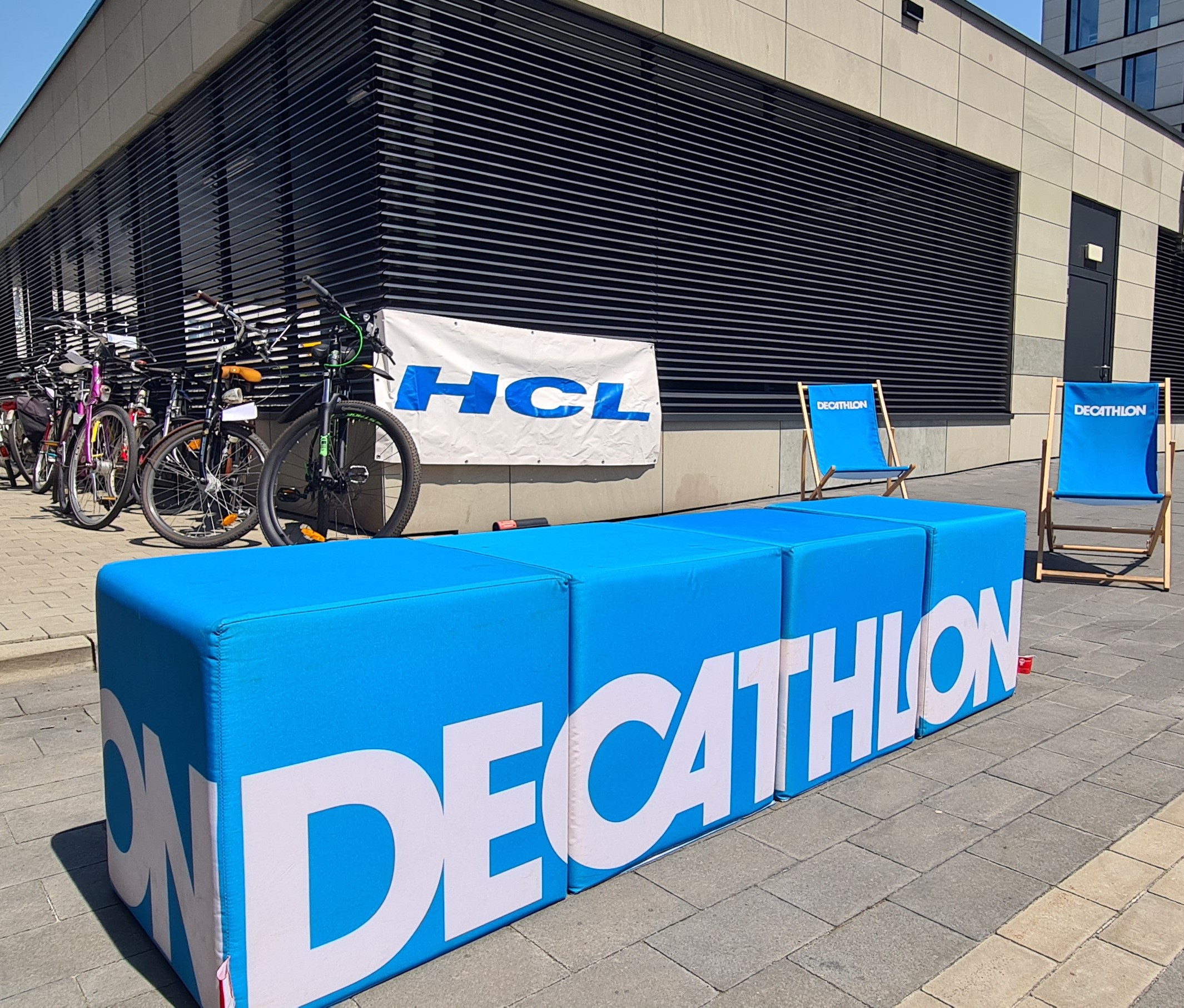 The new Decathlon warehouse in Poland 