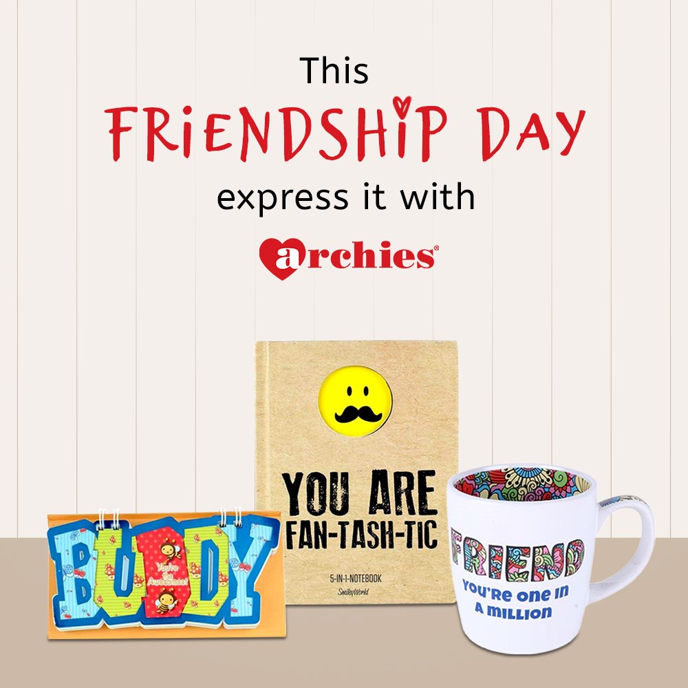Archies_Online's tweet image. Let your awesome buddy know how special they are to you, with the fun gifts from #Archies.

Shop now: bit.ly/3C6MTV8

#friendshipforlife #surprisegift #friendshipgoals #friendsforever #onlineshopping #OnlineGiftStore #ArchiesOnline #giftforfriends