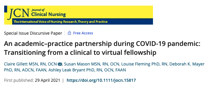 👏Highlighting the importance of 💪 partnerships and 💬#reflectivepractice in nursing education @UNCSON @UNC_Lineberger https://t.co/h4CgmED8yf