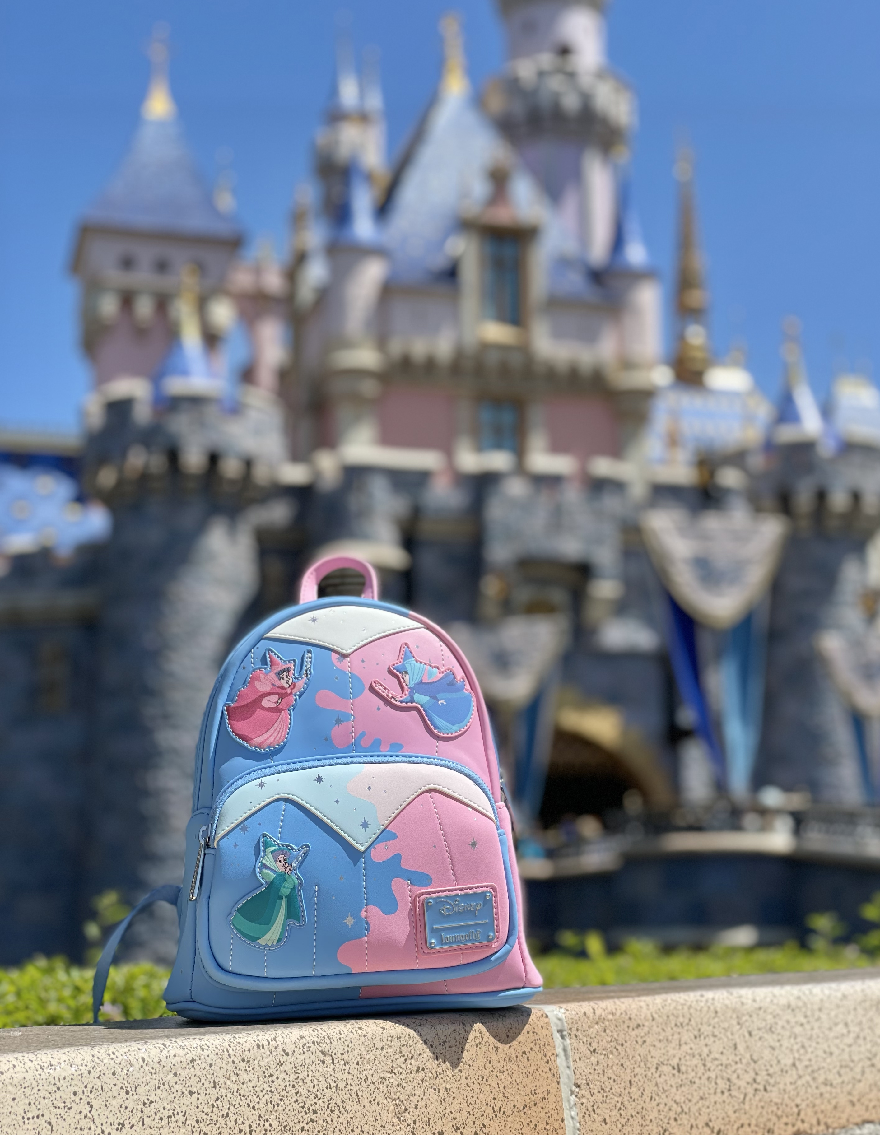 The Loungefly x Disney Sleeping Beauty Make It Blue Make It Pink Purse  Funko website is the best place to shop for the most extensive variety of  products available online