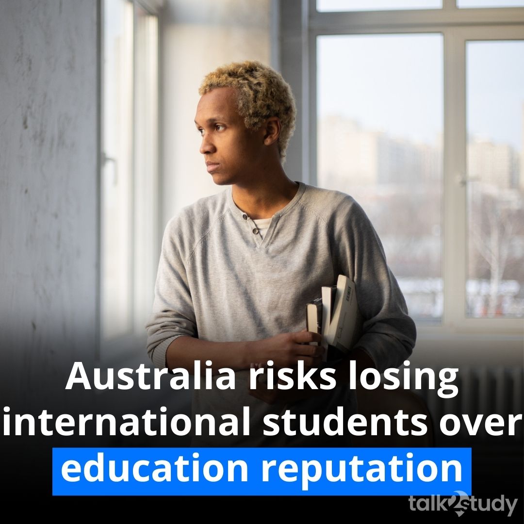 talk2study's tweet image. Australia faces losing international students to other destinations if they continue to be treated as economic commodities.😟😟

#edtech #studyabroad #talk2study