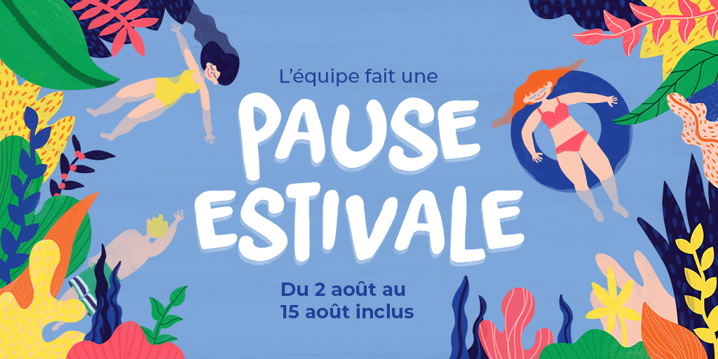 🌞🌊🍹🌴 L'équipe Moswo fait une #Pauseestivale et vous retrouve à la mi-août ! Bel été à tous !
