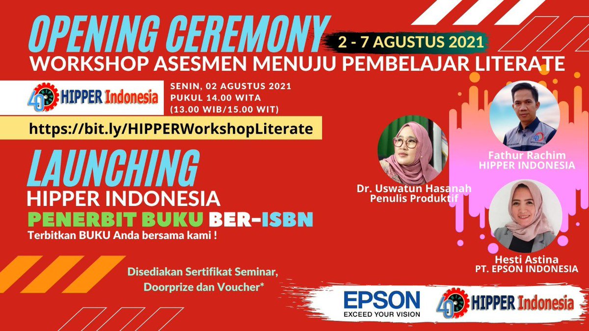 fathur_kaltim's tweet photo. #workshop #asesmen menuju #pembelajar yang #literate 

#menulis #isbn #ngeblog #hipperindonesia 

Info di https://t.co/5ZtvIniqWq https://t.co/2xQPi77URw
