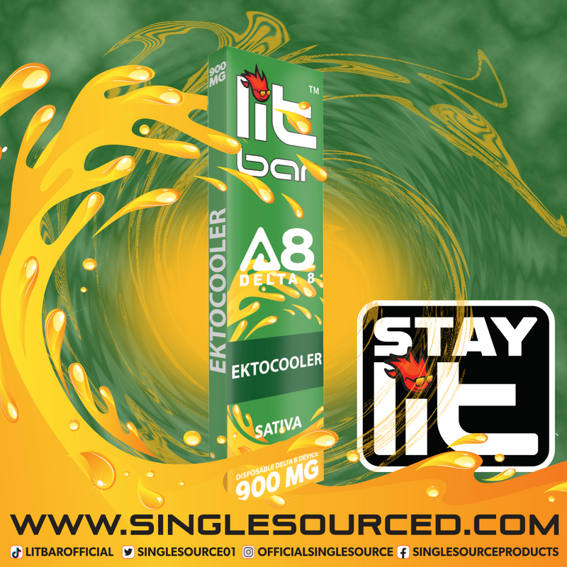 SingleSource01's tweet photo. LITBAR - RECHARGEABLE DISPOSABLE
STRAIN: EKTOCOOLER - SATIVA - HAPPY / FOCUSED
COUPON CODE: SUMMER - 10% OFF

https://t.co/o6U1aB6AdY 

#delta8 #cbd #cbn #cbg #cannabis #vapedeal #vaping #ccell #vaporjoes #vapingunderground #singlesource #singlesourced #mmj #hemp #hempnation https://t.co/gPsdoY2frE