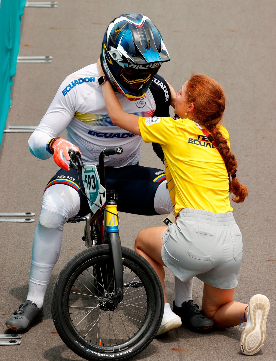 SegundoGallegos's tweet photo. El cuencano Alfredo Campo acaba de graduarse con diploma en los Juegos Olímpicos de Tokio al rematar en la gran final quinto detrás de verdaderos monstruos del BMX mundial. https://t.co/cVy2dECaBo