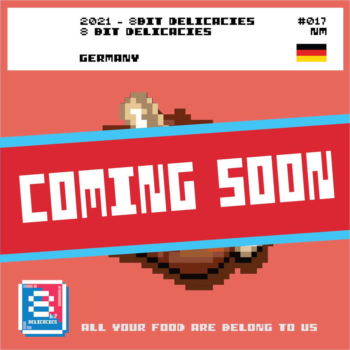 Trairongb's tweet photo. What's our menu next week?
every friday, we will drop our teaser for the following week!

our limited foodball cards are available @ https://t.co/HGaWG6XxHI

follow us on
https://t.co/ZoQdKIJI8X
https://t.co/wyUTVbI1mq
https://t.co/CEJlX2BNVK

⁣#8bitdelicacies #nftweekly #nft https://t.co/EU15YGYiPB